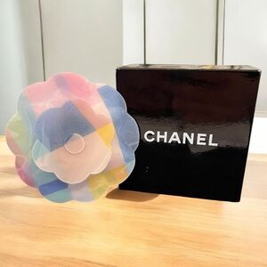 Chanel Multicolor Camellia Brooch